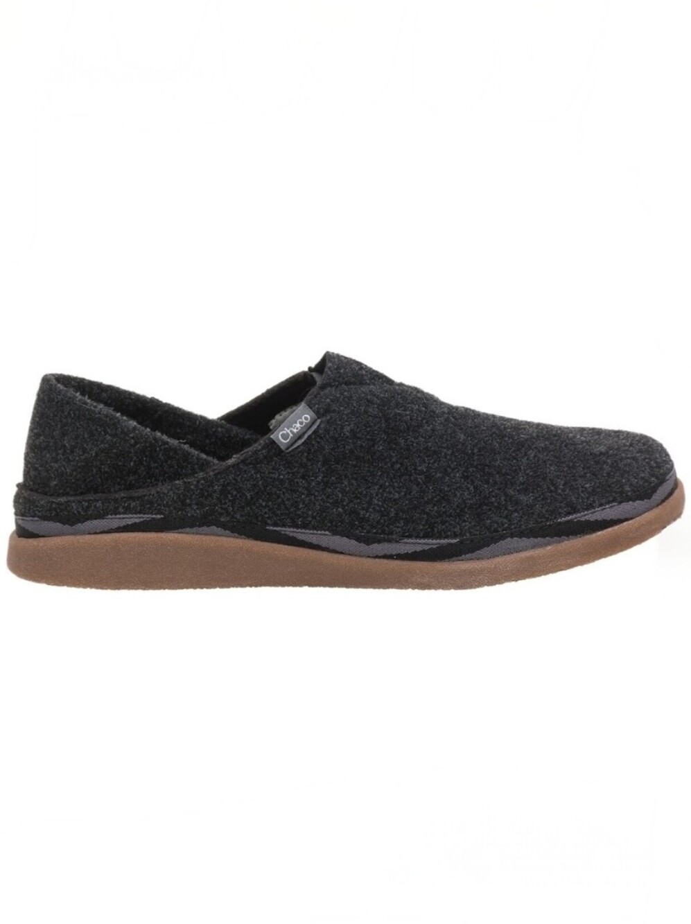 Chaco Revel Womens Wool-Like Slip-On Slippers in Dark Gray Size 9